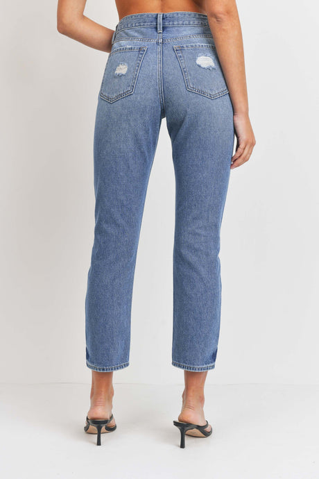 15% OFF JBD SUPER HIGH RISE GIRLFRIEND JEAN