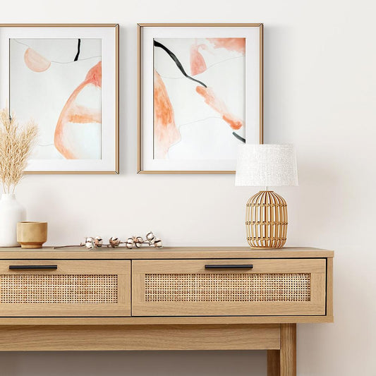 PAINTYOURSKIN.COM: 10 WAYS TO UPGRADE YOUR HALLWAY WITH ARTISS RATTAN CONSOLE TABLE