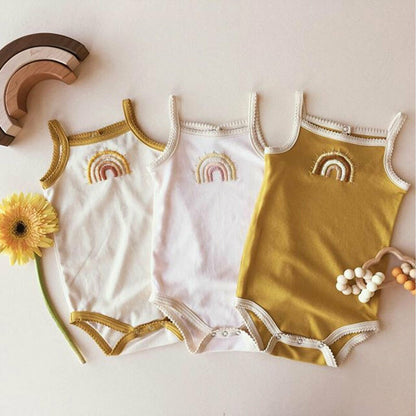 0 24M Newborn Summer Rainbow Onesie | Color Your Soul Kids