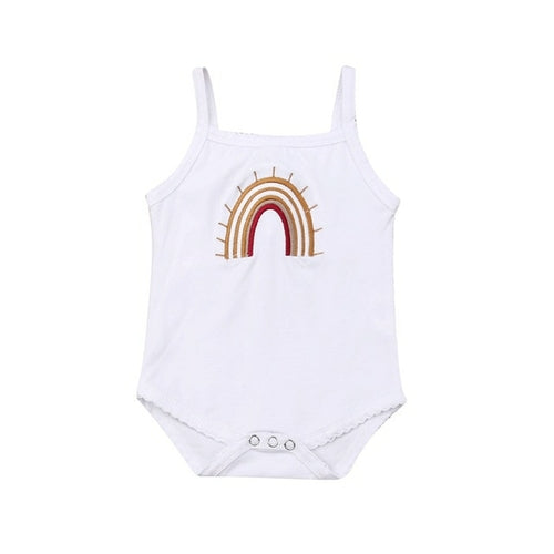 0 24M Newborn Summer Rainbow Onesie | Color Your Soul Kids