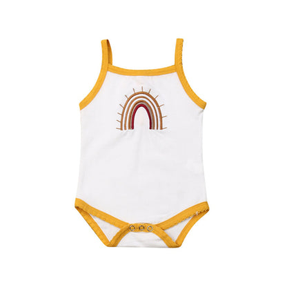 0 24M Newborn Summer Rainbow Onesie | Color Your Soul Kids