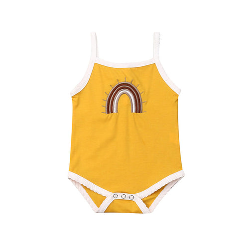 0 24M Newborn Summer Rainbow Onesie | Color Your Soul Kids