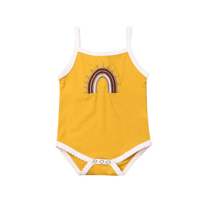 0 24M Newborn Summer Rainbow Onesie | Color Your Soul Kids