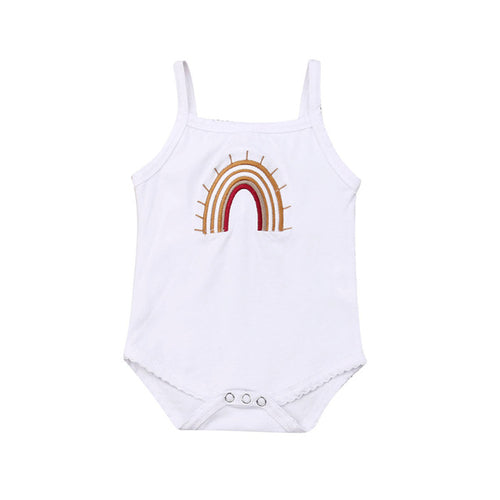 0 24M Newborn Summer Rainbow Onesie | Color Your Soul Kids