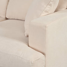 Load image into Gallery viewer, 3 Seat Streamlined Sofa with Removable Back and Seat Cushions | Furniture
