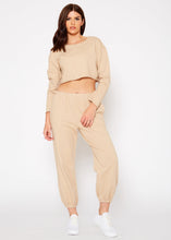 Load image into Gallery viewer, Essential French Terry Sweatpants In Khaki
