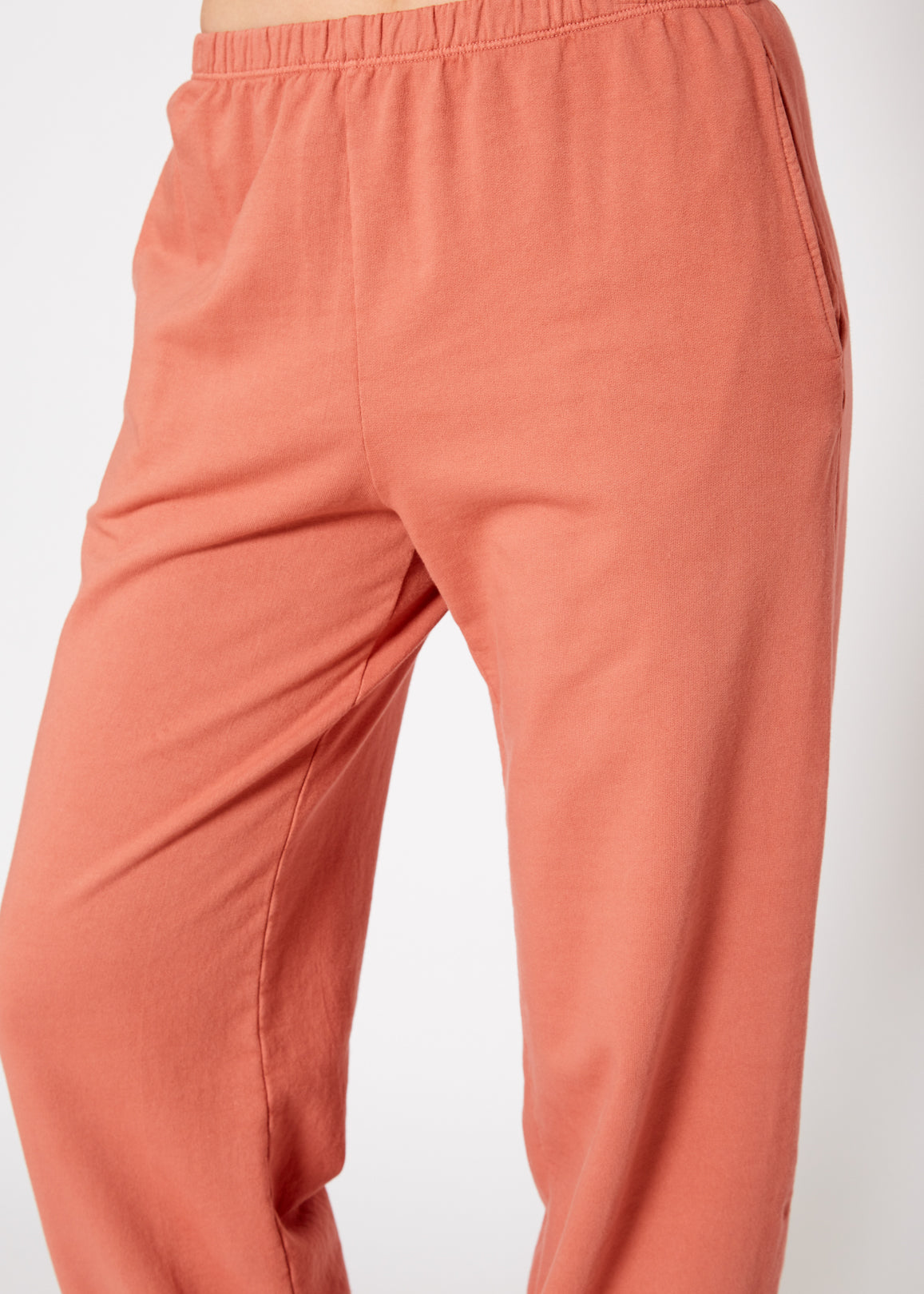 Atlanta French Terry Sweatpants In Rose