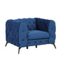 40.5" Velvet Upholstered Accent Sofa, Modern Single Sofa Chair | Furniture