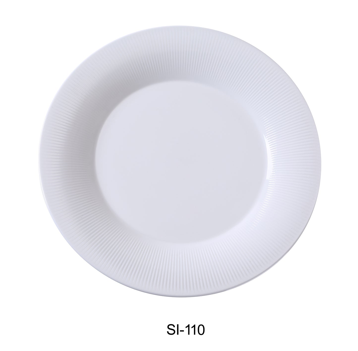 Yanco SI-110 Siena Collection 10.5" Round Plate