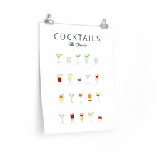 Load image into Gallery viewer, Cocktails Art Poster Decor
