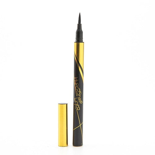 1 Pc Professional Black Eyeliner Small Gold Pen | Cosmetic