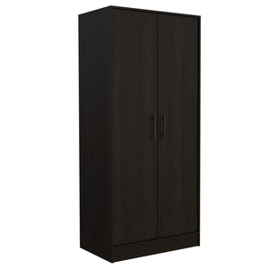 Darwin 180 Armoire, Double Door Cabinets, Metal Rod, One Drawer