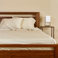 Load image into Gallery viewer, BedVoyage Melange Rayon Bamboo Cotton Bed Sheets - Sand | Bedding
