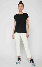 Load image into Gallery viewer, Atlanta Olivia Modal Short Sleeve Top - Black | Atlanta Collection
