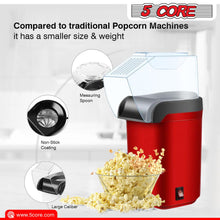 Load image into Gallery viewer, 5 Core Hot Air Popcorn Machine 16 Cup Capacity • Electric Oil-Free | Kitchen
