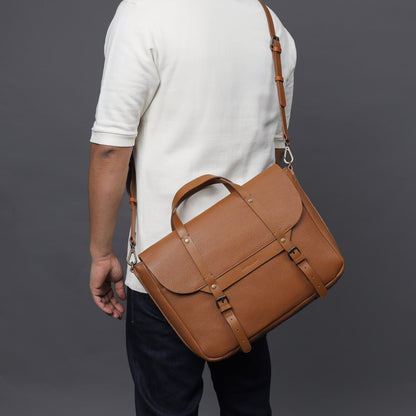 Oslo Leather Briefcase | Oslo Collection