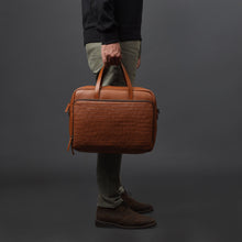 Load image into Gallery viewer, Boston Leather Briefcase
