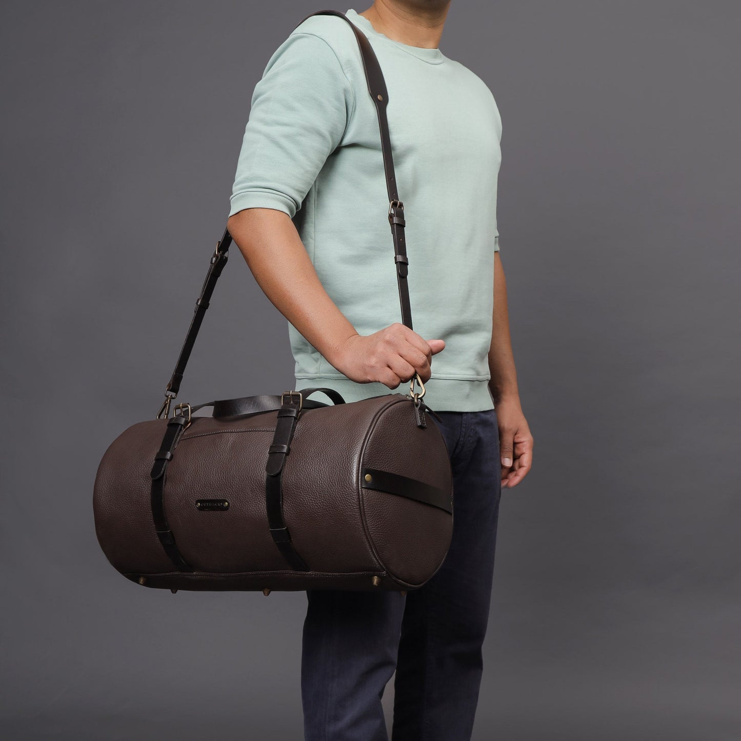 Miami Leather Gym Bag | Miami Collection