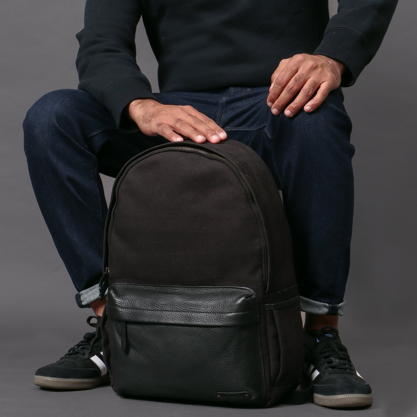 Journey Canvas Backpack - Black | Journey Collection