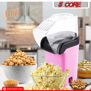 5Core Popcorn Machine Hot Air Electric Popper Kernel Corn Maker Bpa