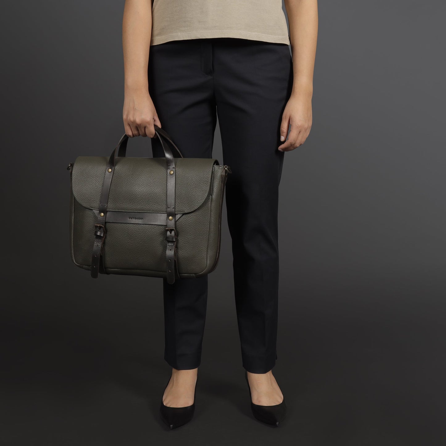 Oslo Leather Briefcase