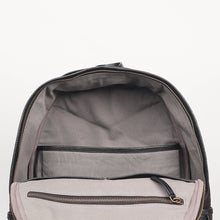 Load image into Gallery viewer, Weaved Journey Leather Backpack - Black | Journey Collection
