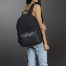 Load image into Gallery viewer, Journey Canvas Backpack - Black | Journey Collection
