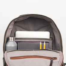 Load image into Gallery viewer, Weaved Journey Leather Backpack - Olive | Journey Collection
