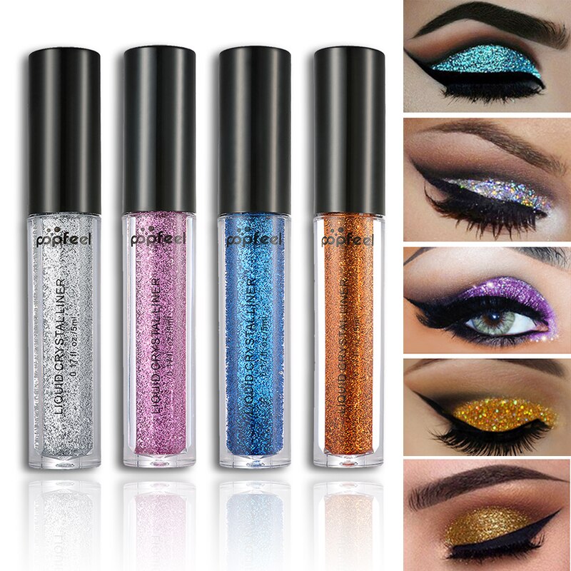 12 Colours High Gloss Glitter Eyeshadow Sexy | Cosmetics