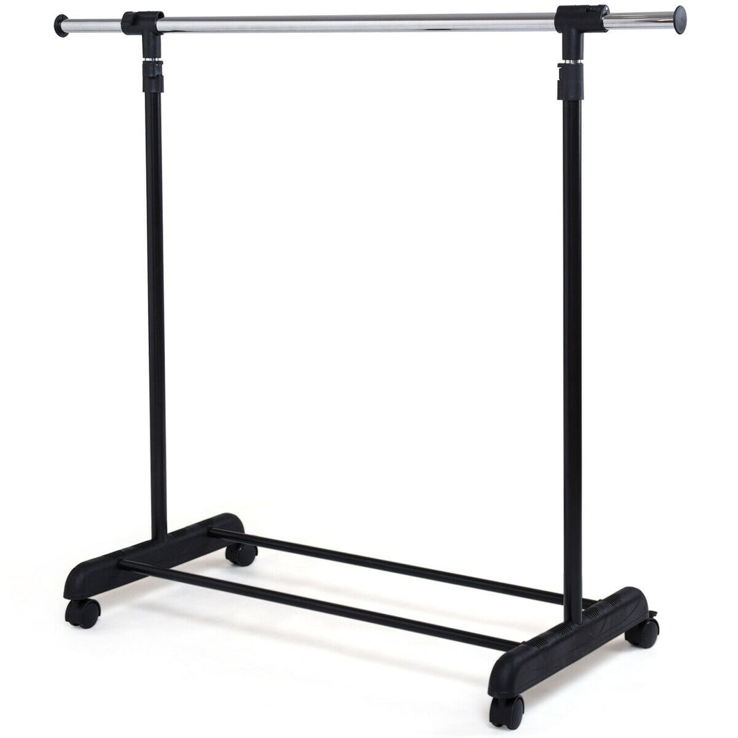 Adjustable Metal Rolling Clothes Rail