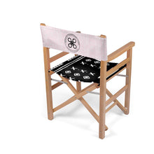 Load image into Gallery viewer, Duality Home, Pink &amp; Black Mudcloth, Outdoor, Director&#39;s Chair
