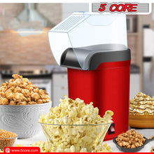 Load image into Gallery viewer, 5 Core Hot Air Popcorn Machine 16 Cup Capacity • Electric Oil-Free | Kitchen
