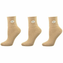 Load image into Gallery viewer, Classic Ribbed Single Cuff Pima Cotton 3 Pairs School Uniform Socks
