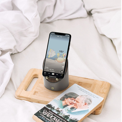 Wooden Speaker Smart Induction Speaker Phone Holder | Boyfriend Collection