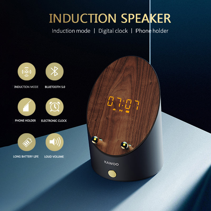 Wooden Speaker Smart Induction Speaker Phone Holder | Boyfriend Collection