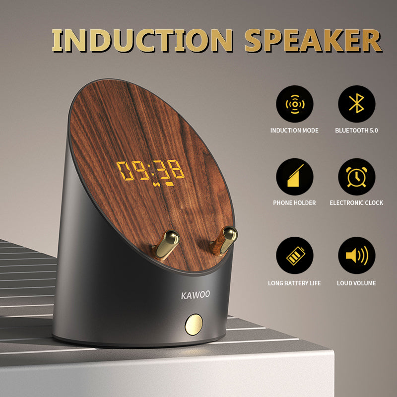 Wooden Speaker Smart Induction Speaker Phone Holder | Boyfriend Collection