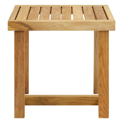 18 Shower Bench with Solid American White Oak | Bathroom