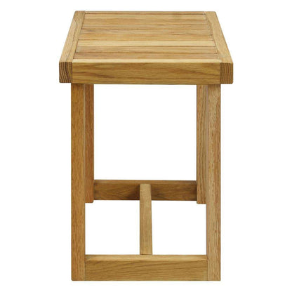 18 Shower Bench with Solid American White Oak | Bathroom