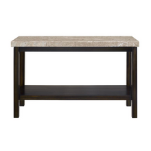 Load image into Gallery viewer, Caleb Sofa Table w/ Marble Top
