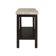 Load image into Gallery viewer, Caleb Sofa Table w/ Marble Top
