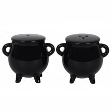 Load image into Gallery viewer, Cauldron Cruet Salt and Pepper Set
