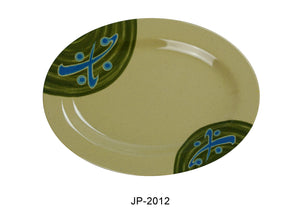 Yanco JP-2012 Japanese Oval Plate