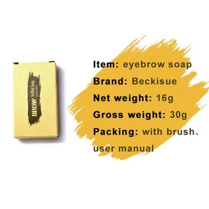 1PC 3D Feathery Brows Setting Gel Waterproof Soap | Cosmetic