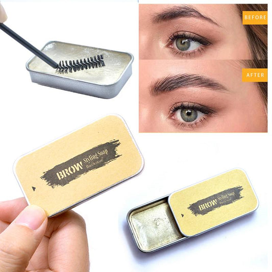 1PC 3D Feathery Brows Setting Gel Waterproof Soap | Cosmetic