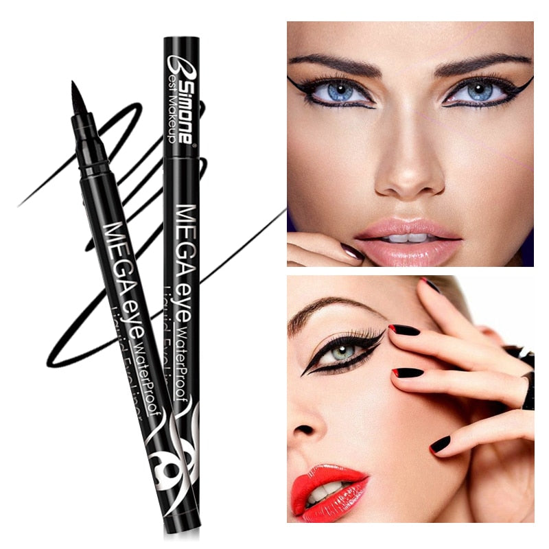 1PCS Black Eyeliner Pencil Waterproof Pen Quick | Cosmetic