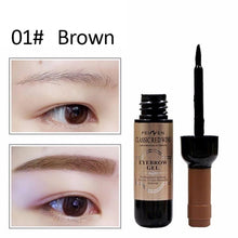 Load image into Gallery viewer, 1Pcs Eyebrow Tattoo Gel Black Coffee Gray Peel Off | Pharmacy
