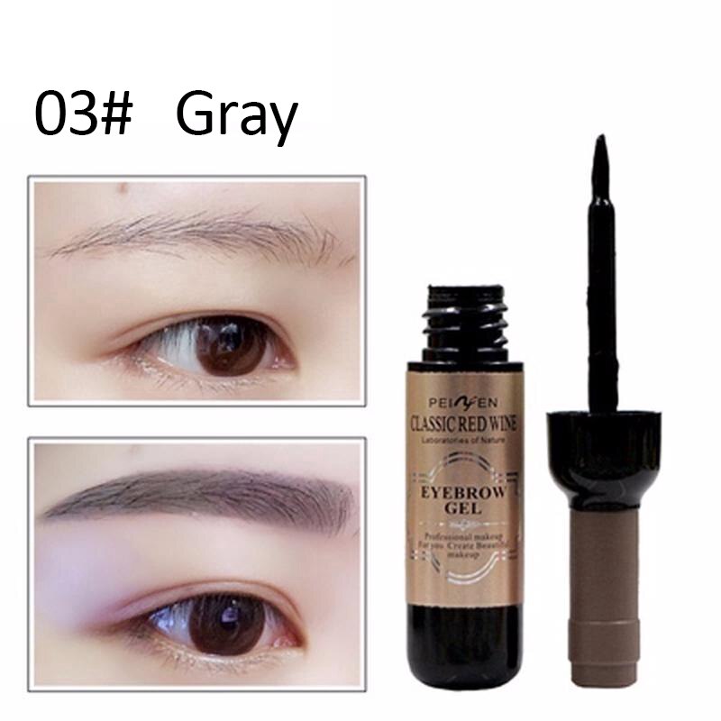 1Pcs Eyebrow Tattoo Gel Black Coffee Gray Peel Off | Pharmacy