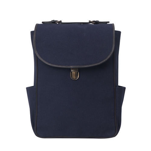 London Canvas Backpack - Navy