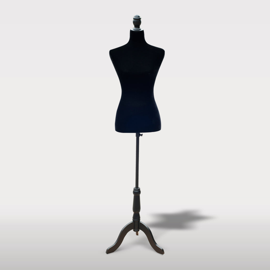 HOMCOM Female Fashion Mannequin Dress Form Torso Dressmaker Stand