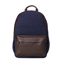 Load image into Gallery viewer, Journey Canvas Backpack - Navy | Journey Collection
